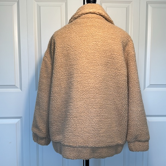 🎯Show Me Your Mumu Cordelia Teddy Fleece Jacket Coat Size Small - Picture 7 of 17